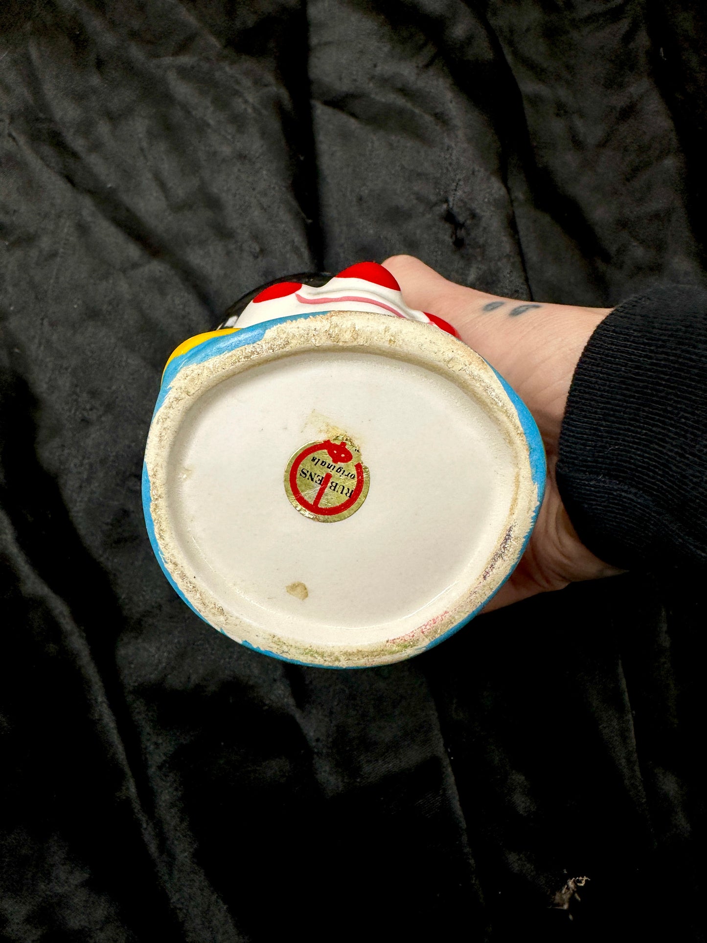 Whimsical Clown Utensil Holder